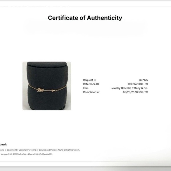 Rare Tiffany & Co. Arrow Bracelet Rubedo Rose Gold – Retired, Authenticated - Picture 8 of 8